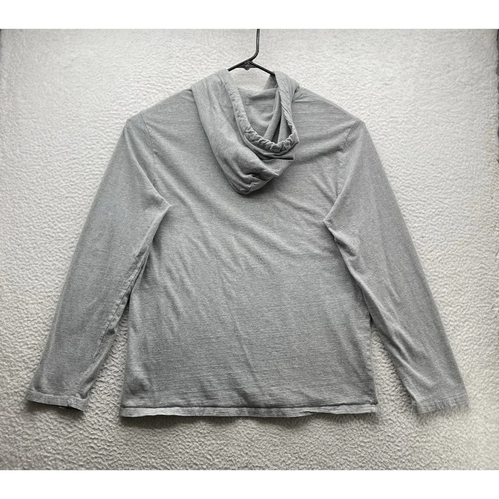 Polo Ralph Lauren Sweatshirt Mens Large L Big Logo Gray Thin Lightweight Preppy